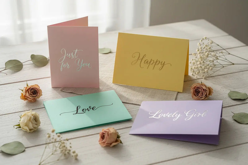 Cartes-à-message Nos p'tits Bonheurs