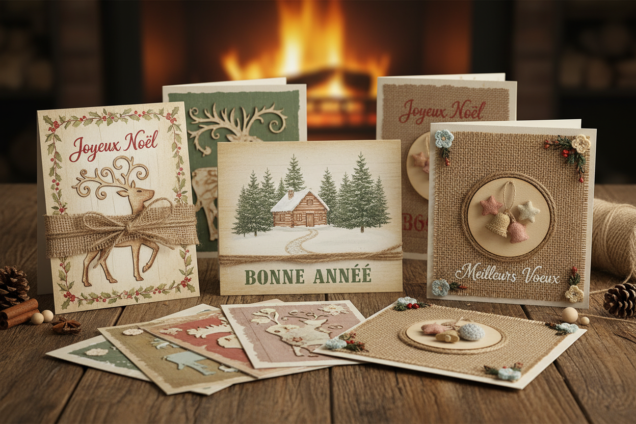 Carte-de-vœux Nos p'tits Bonheurs