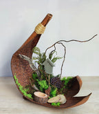 Decoración de hoja de coco natural "Essence"