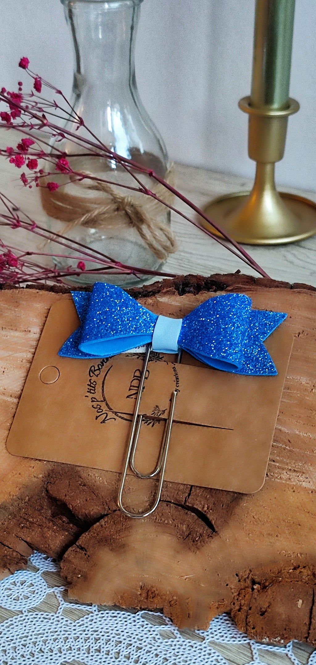 Marcapáginas lazo modelo pequeño