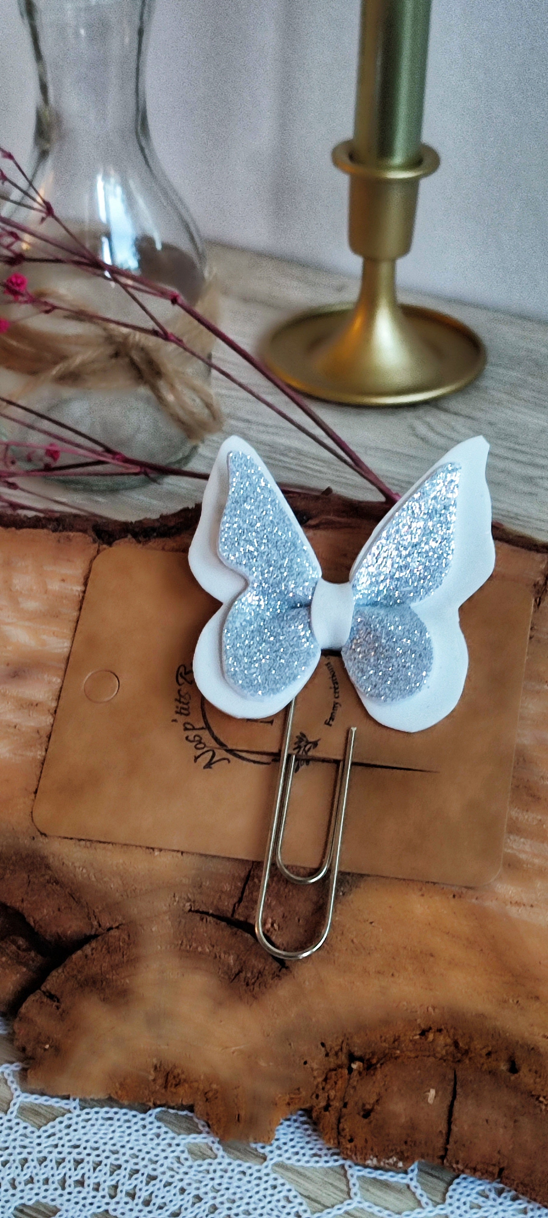 Marcador de mariposas “Etincelles”