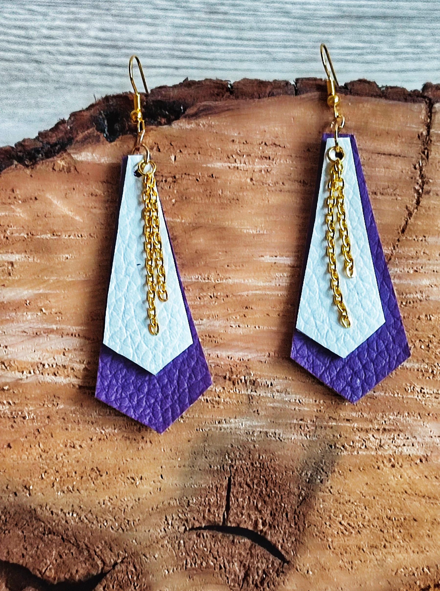 Pendientes imitación “Rock”