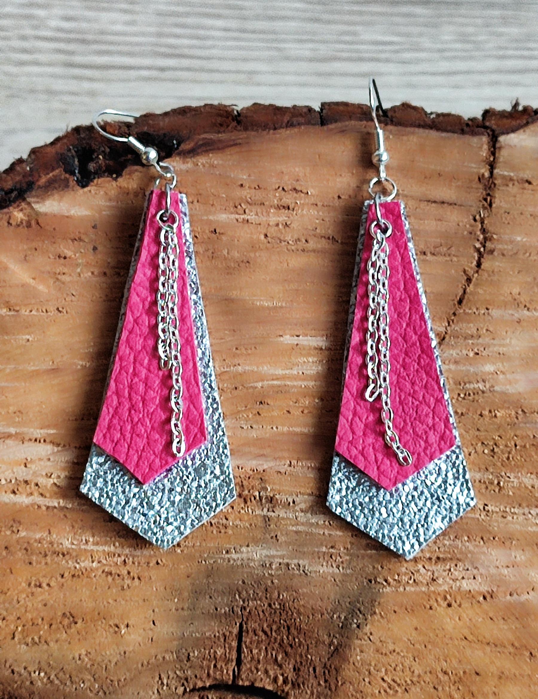 Pendientes imitación “Rock”